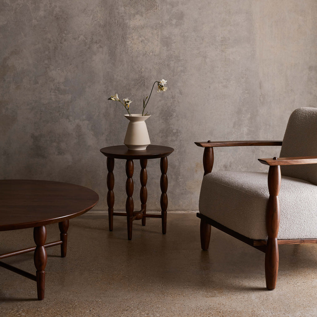 Leela Wood Coffee Table