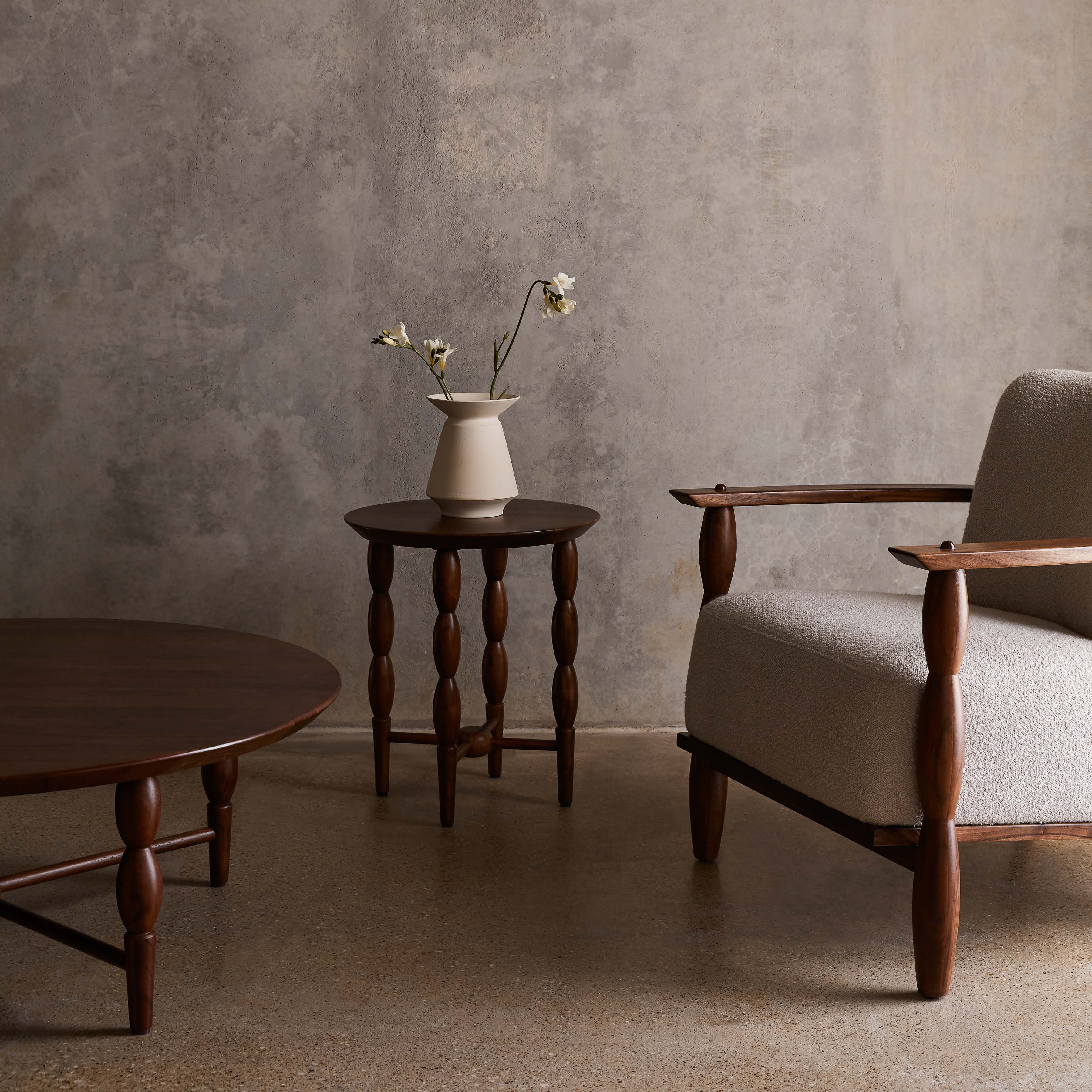 Leela Wood Coffee Table