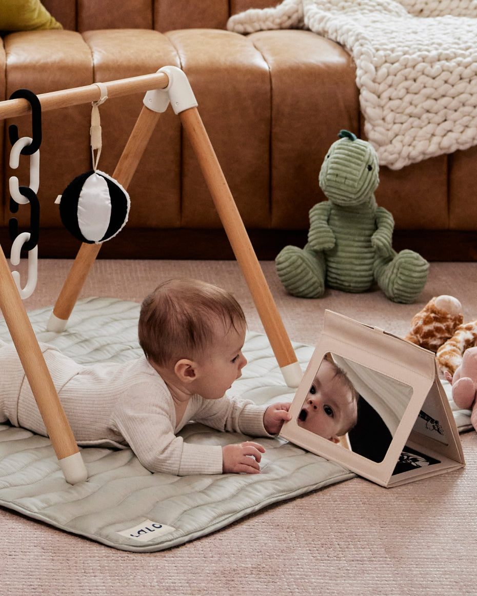 Tummy Time Mirror + Art Cards