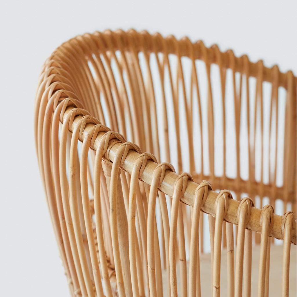 Tara Rattan Lounge Chair